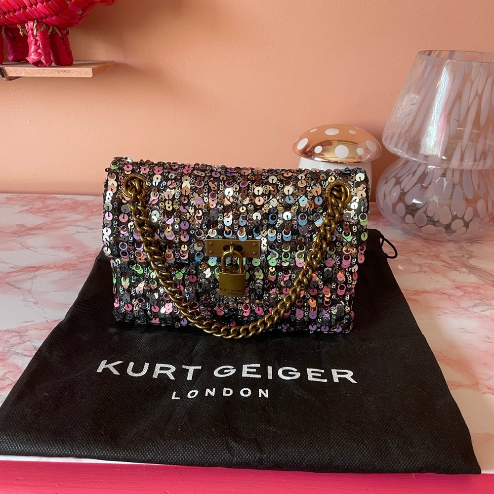 Kurt Geiger Brixton Multicolor Sequin Women's Bag
